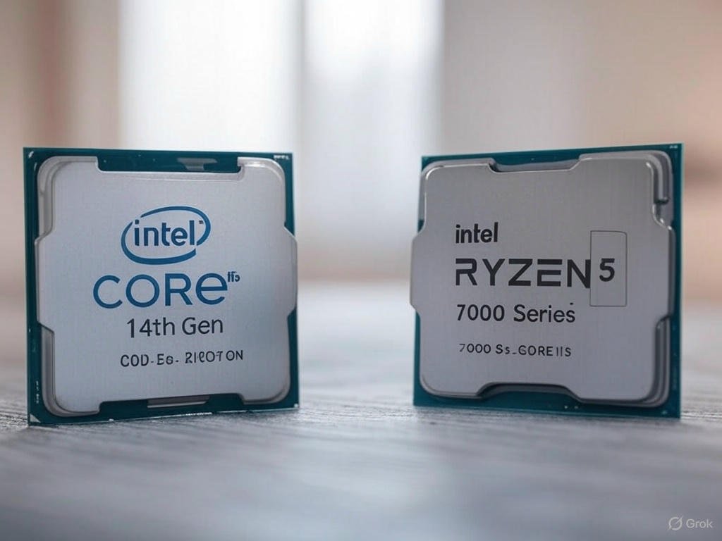 Intel Core i5 (14ª Gen) vs. Ryzen 5 (Série 7000): O Melhor CPU Custo-Benefício para Jogos?